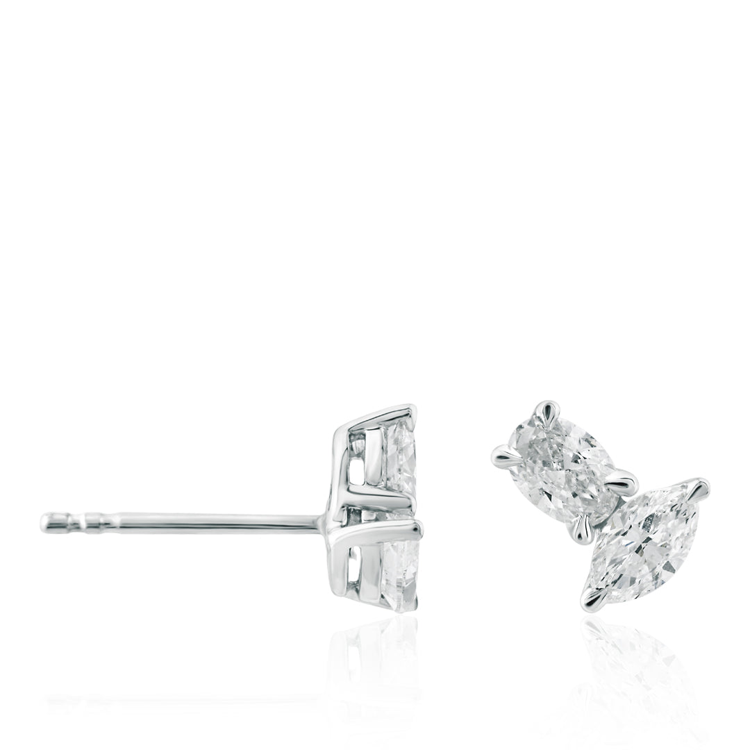 Ohrring "Toi et Moi -petit"