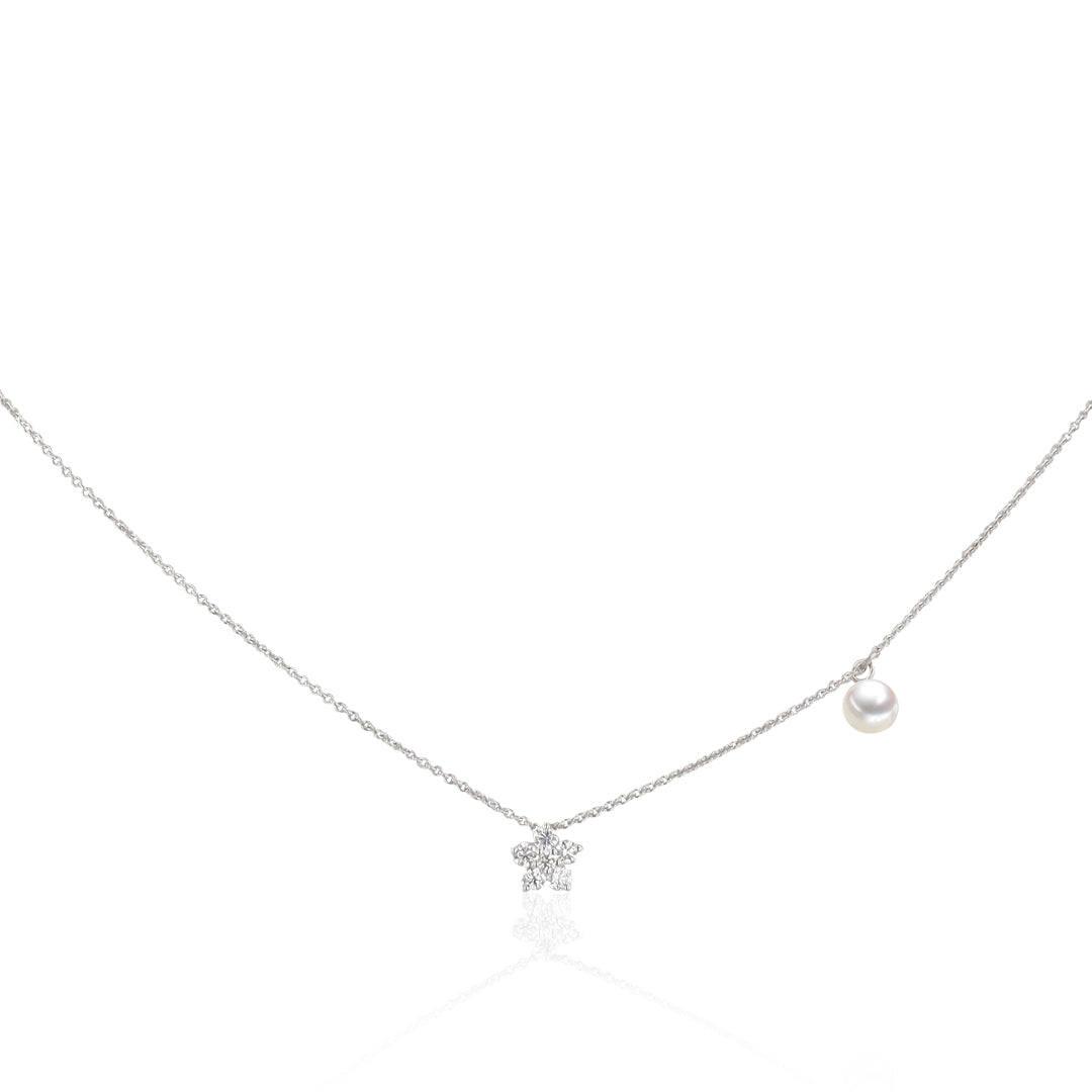 Akoya Halskette "Little Star" - Calissi