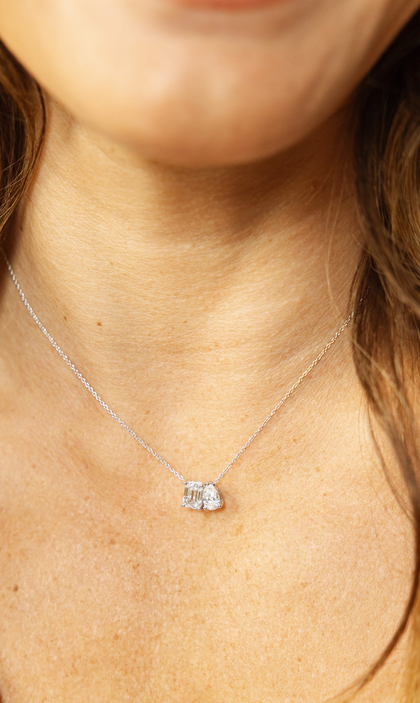 Halskette mit Lab-Grown Diamanten
